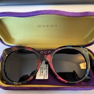 Beautiful sparkly multi color Gucci Sunglasses